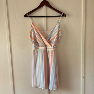 Sherbet rainbow sundress